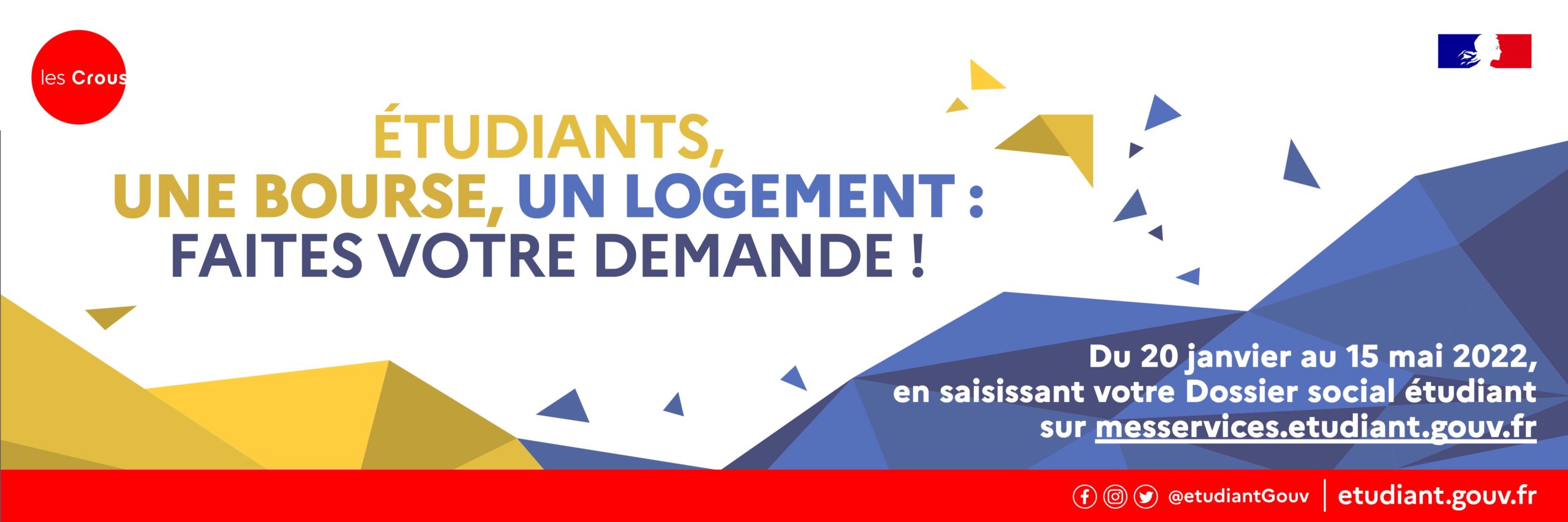 Etudiants : campagne de bourse pour 2022-2023 - Carcado Saisseval